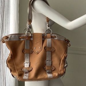 Gustto Spain Leather Bag large European style